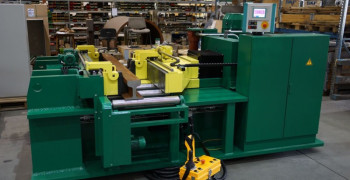 Richt- und Biegemaschinen EDZ 350 f&uuml;r Gleis- und Weichenbau