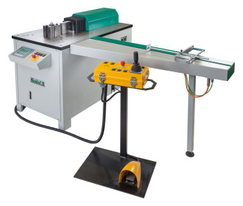 Richtmaschine und Biegemaschine, Flachmaterialbieger URM 80 E
